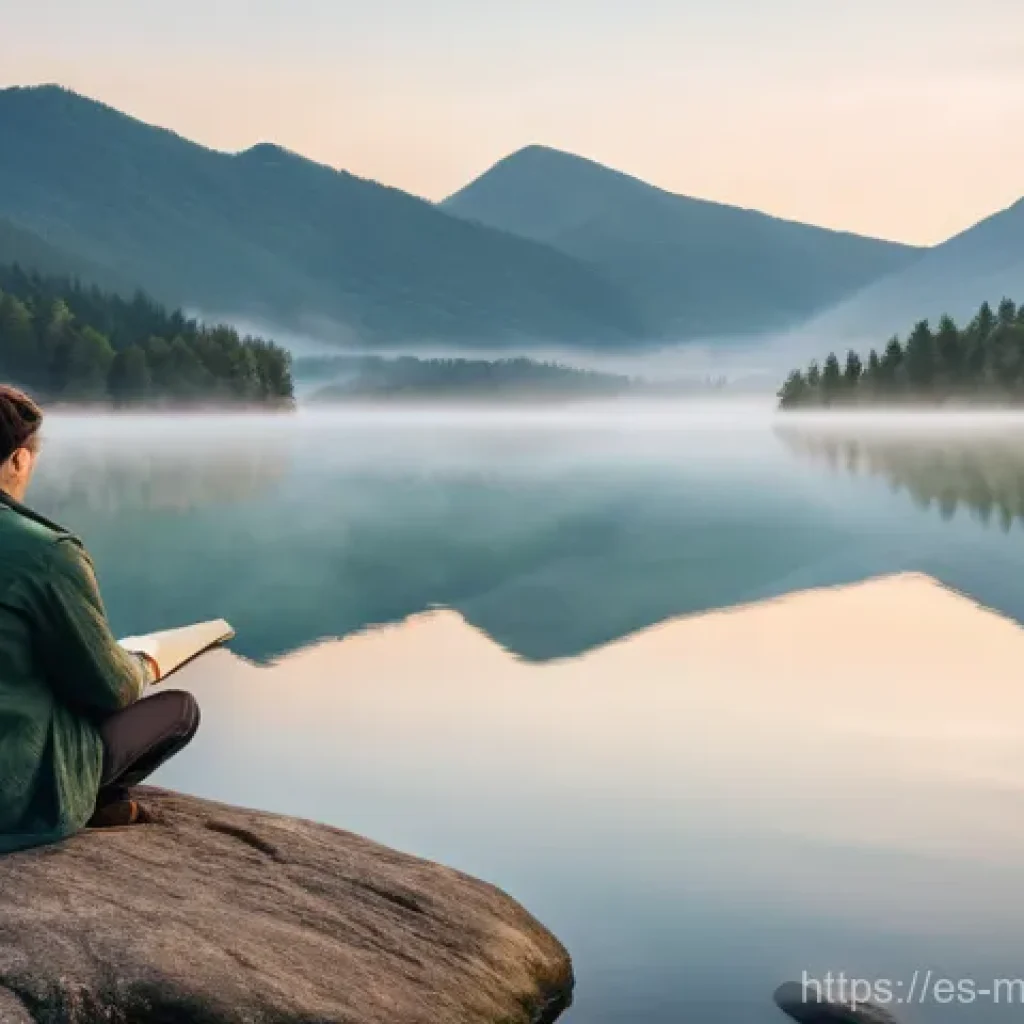 미니멀라이프 삶의 목표 설정 - **Prompt 1: Serene Self-Discovery in Nature's Embrace**
    "A peaceful, gender-neutral person in th...