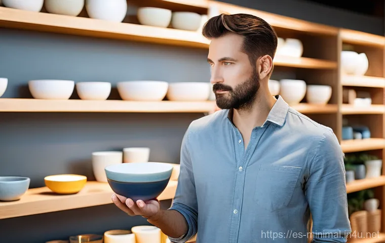 미니멀라이프 예산 절약 - **Prompt:** A bright, minimalist apartment living room bathed in warm, natural light. A smiling woma...